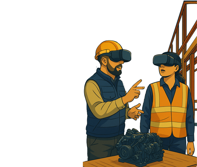 VR collaboration allows anyone to interact with the design directly, making communication more practical and focused